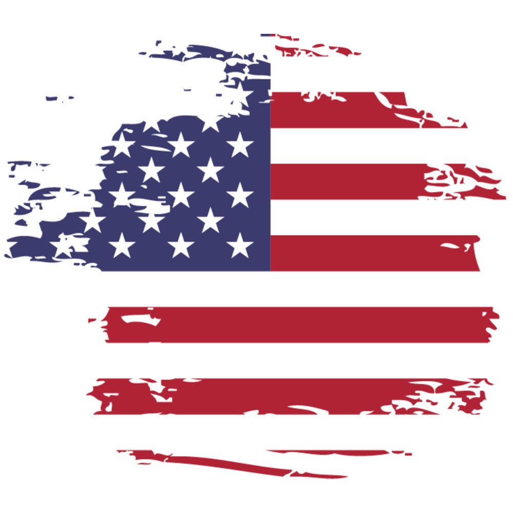American Flag Icons Fabric Panel 47