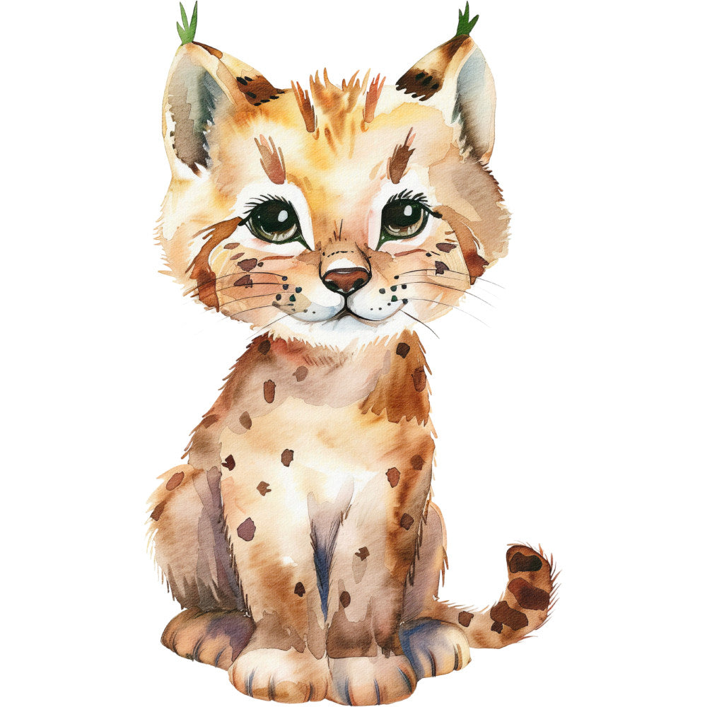 Woodland Animals World Fabric Panel 82