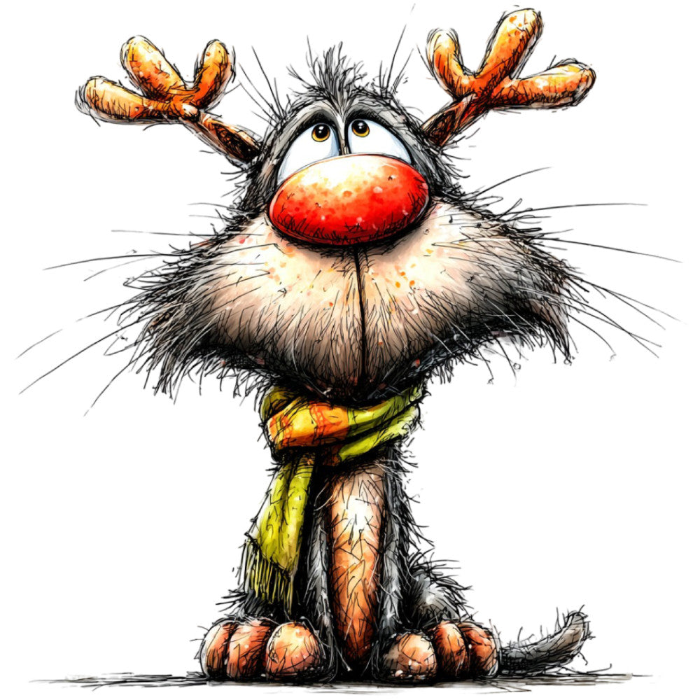 1st Whimsical Christmas Fabric Panel 44