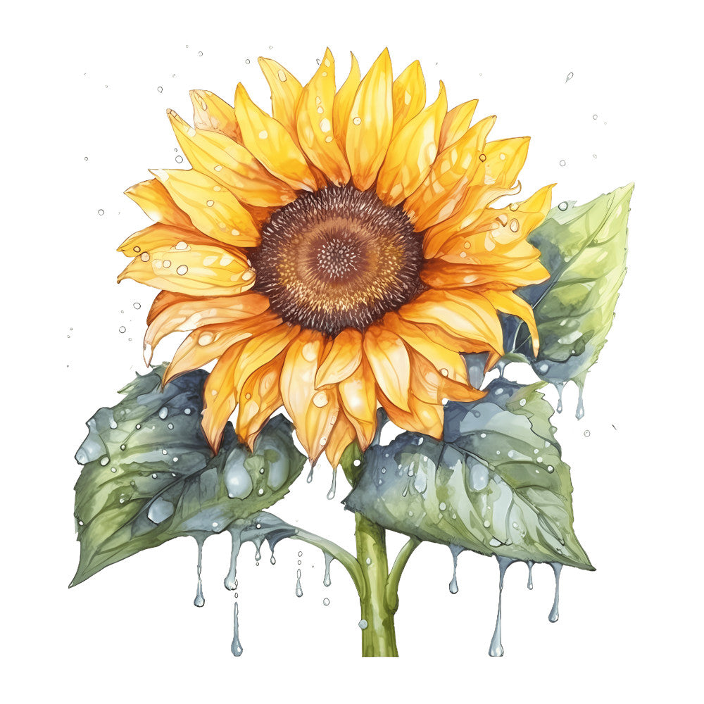 Summer Sunflowers Fabric Panel 16