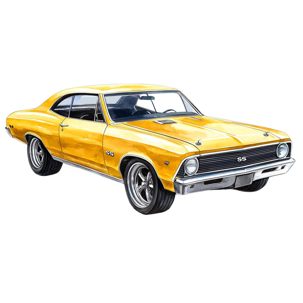 Muscle Cars Fabric Panel 6