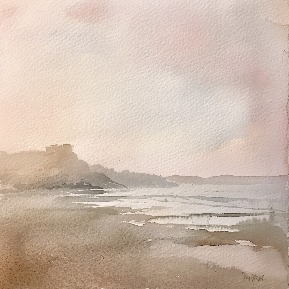 Normandy Travel Art Fabric Panel 2