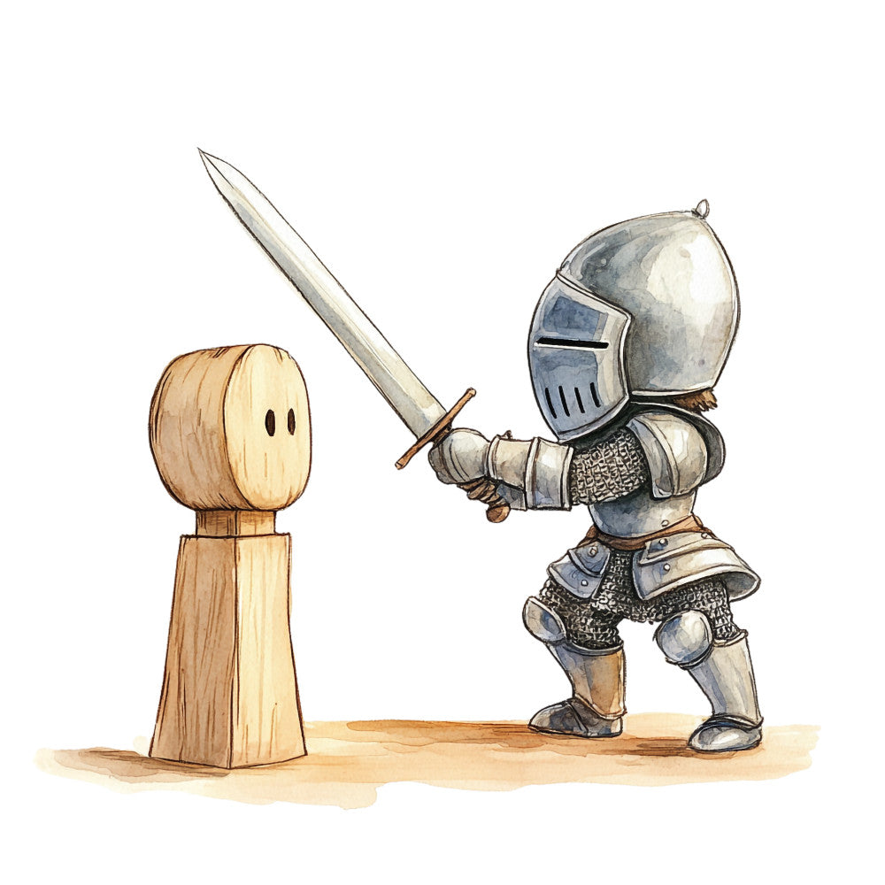 Cute Knight Fabric Panel 25