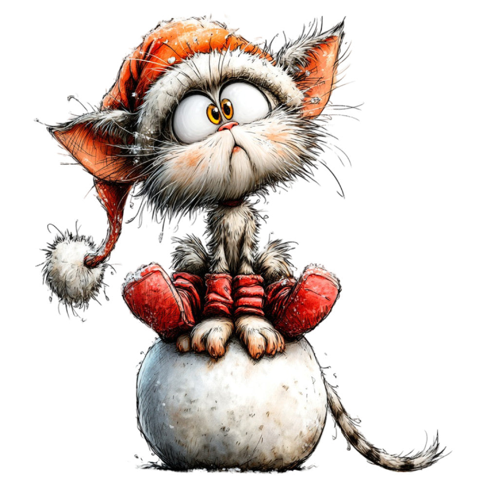 1st Whimsical Christmas Fabric Panel 58