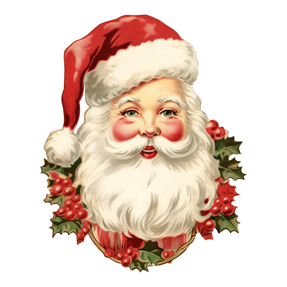 Classic Santa Claus Fabric Panel 3