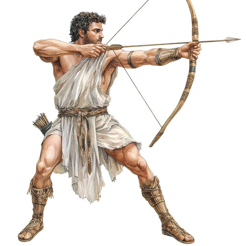 Ancient Greece Fabric Panel 14