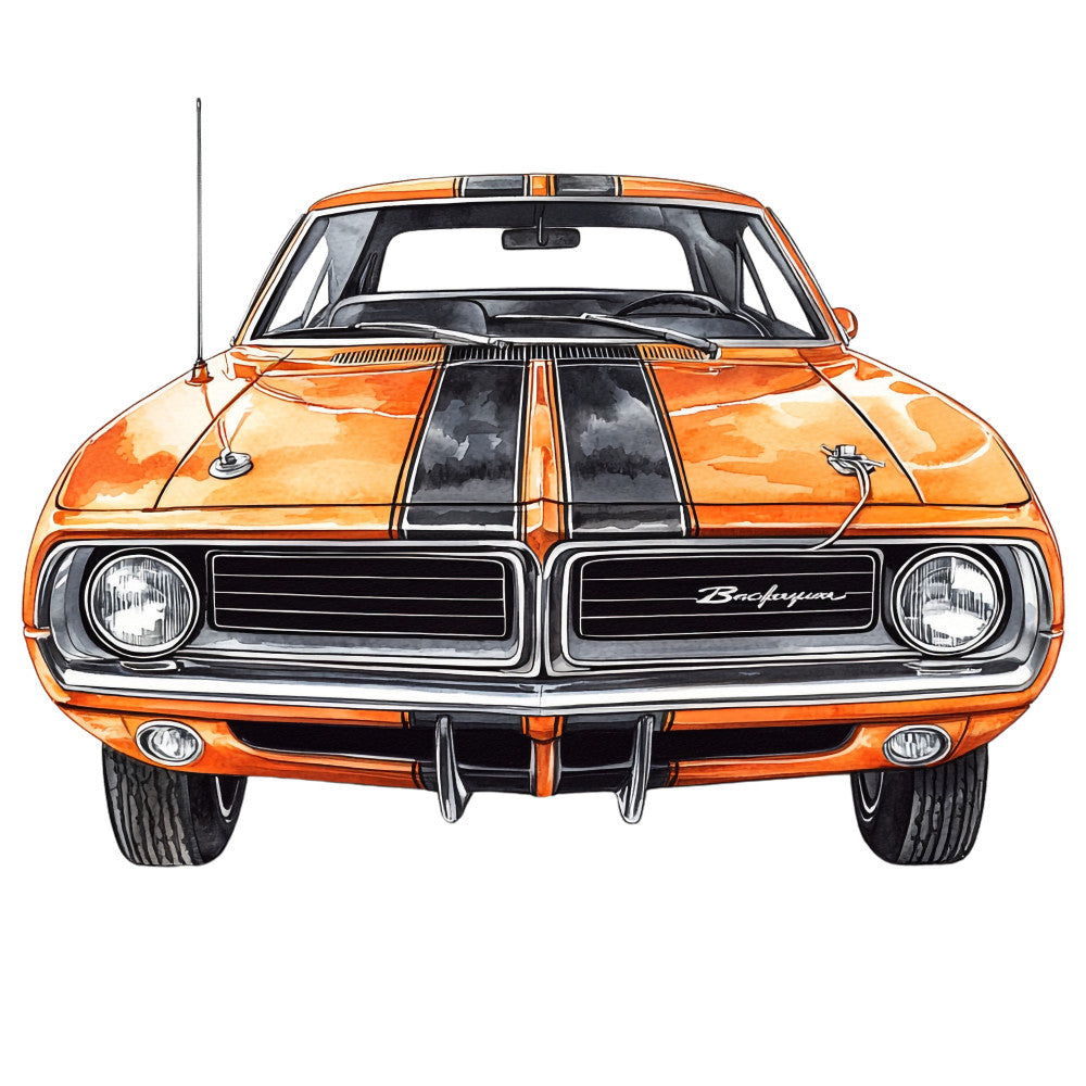 Muscle Cars Fabric Panel 12