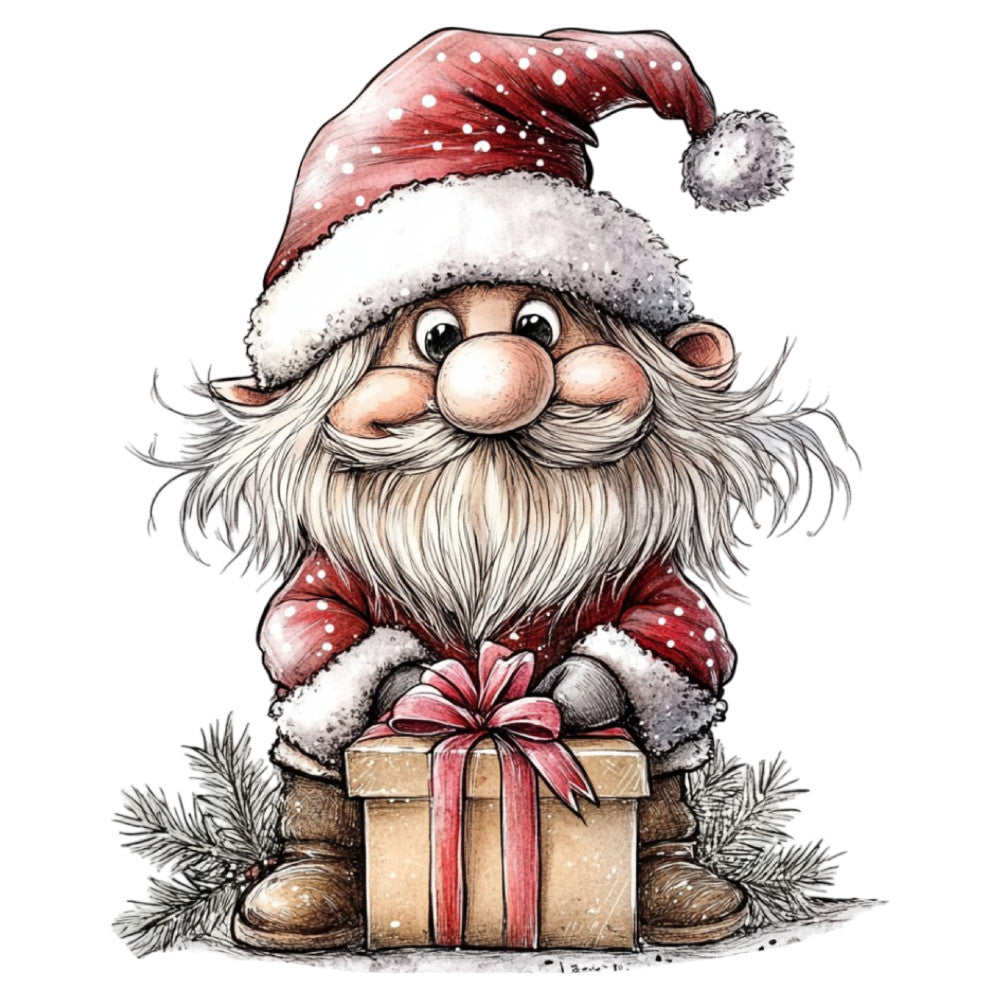 1st Whimsical Christmas Fabric Panel 117