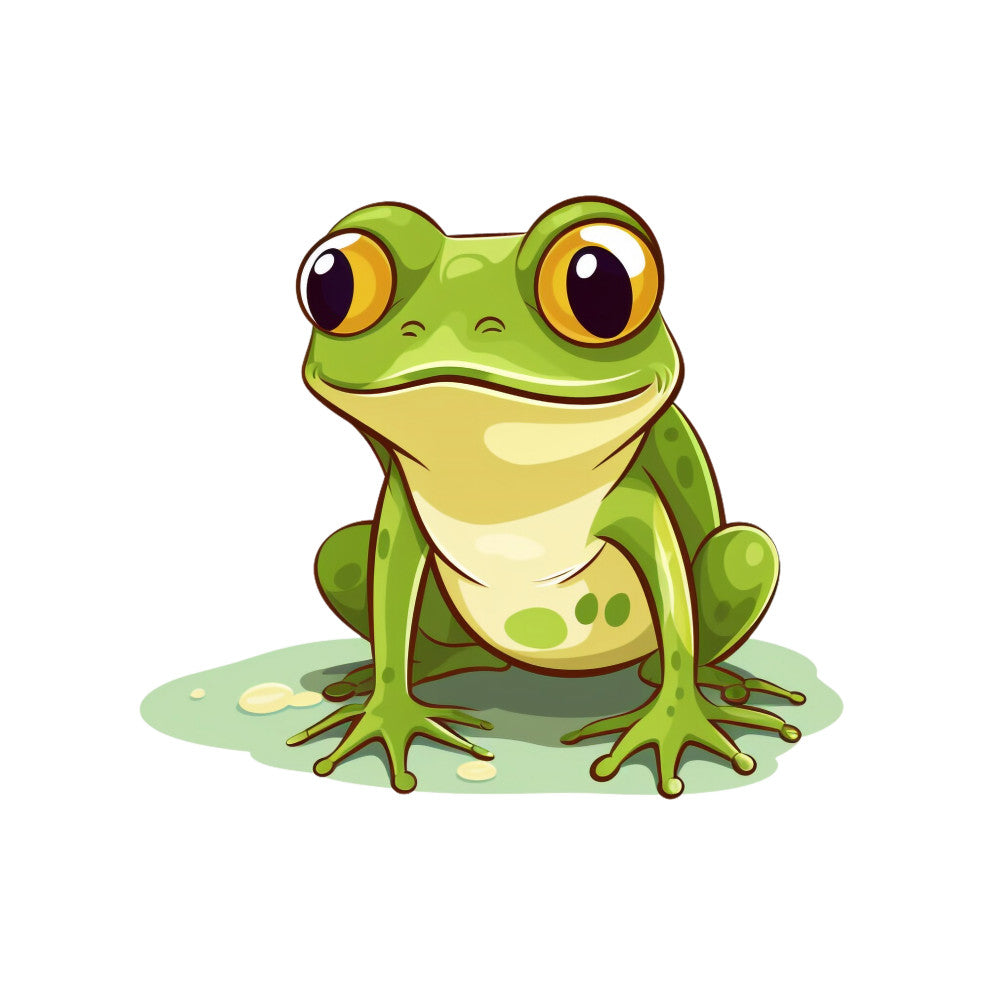 Cartoon Frogs Fabric Panel 20