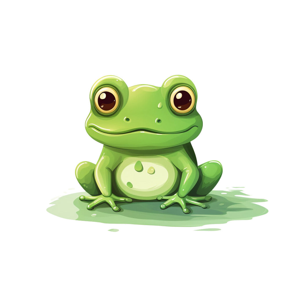 Cartoon Frogs Fabric Panel 13