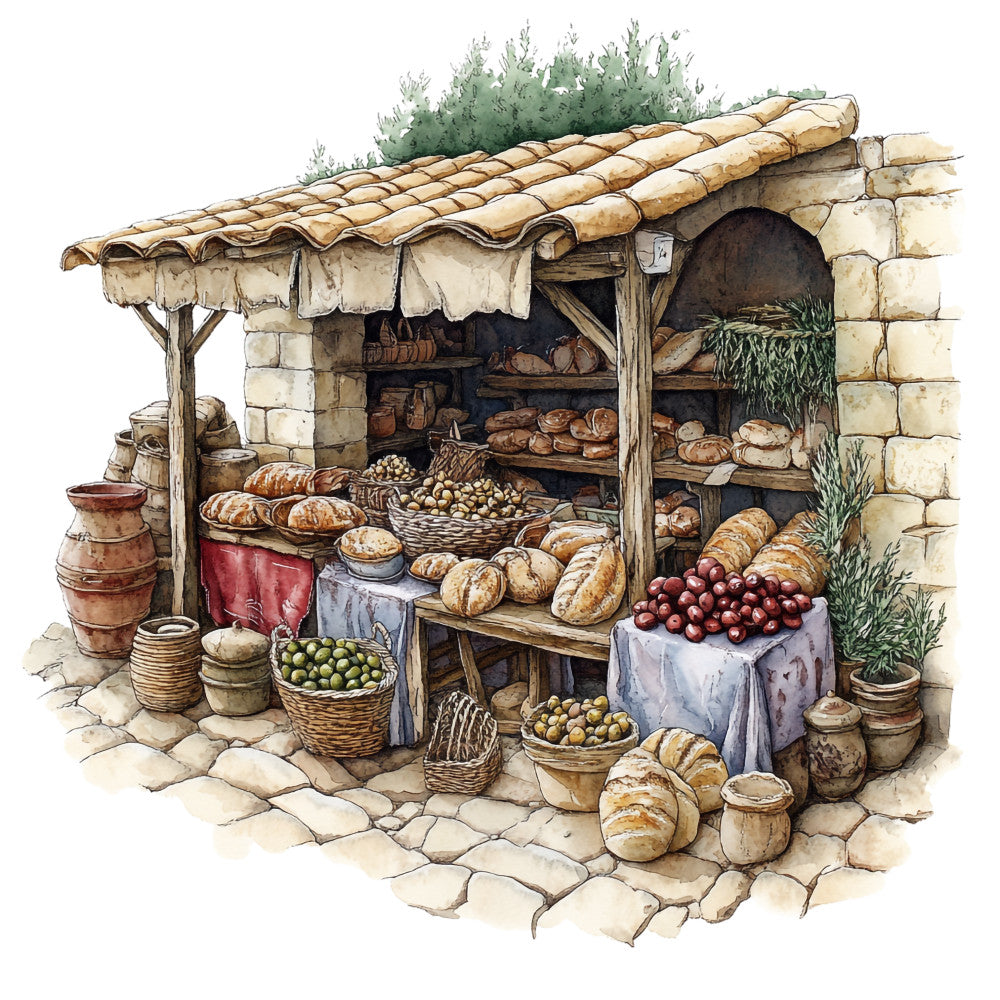 Roman Empire Fabric Panel 18