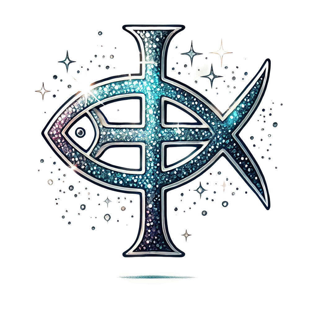 Catholic Symbols Fabric Panel 33