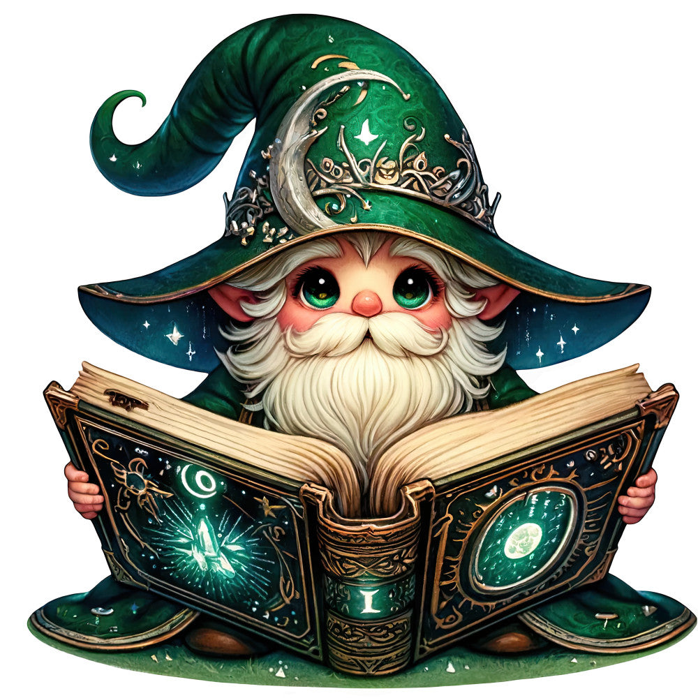 Wizard Gnomes Fabric Panel 1