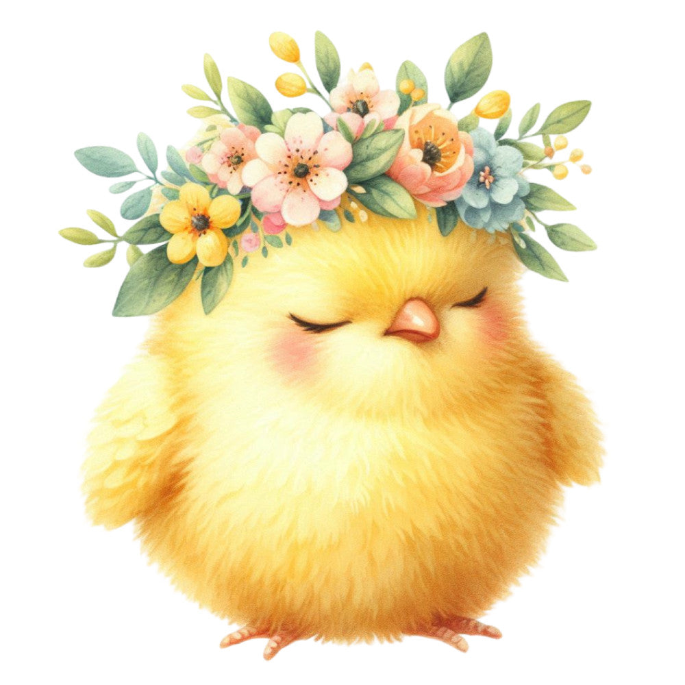 Pastel Chicks Fabric Panel 35