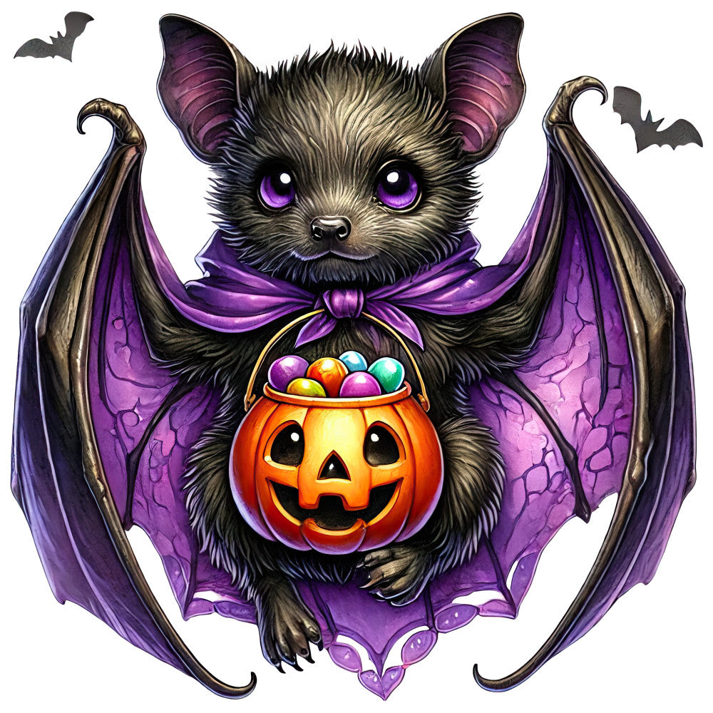 Halloween Wonder Animals Fabric Panel 147