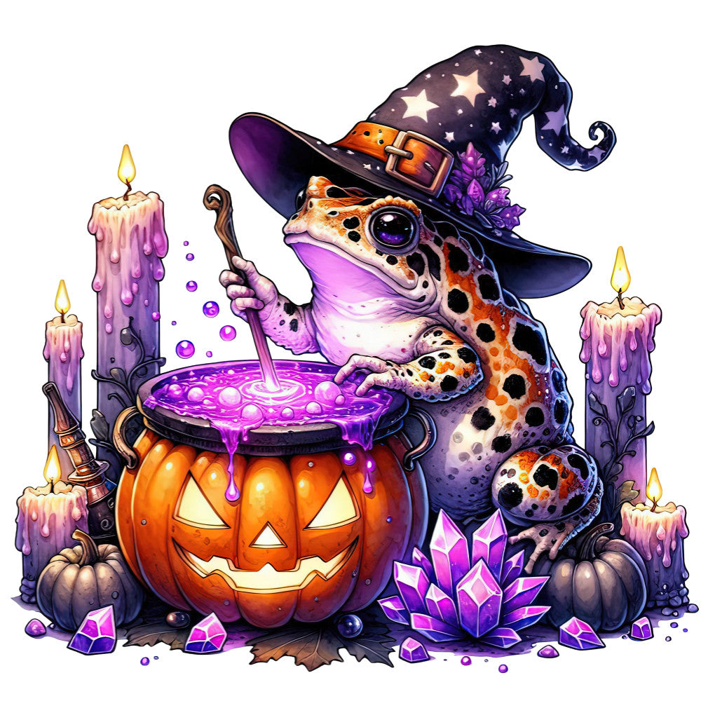 Halloween Wonder Animals Fabric Panel 90