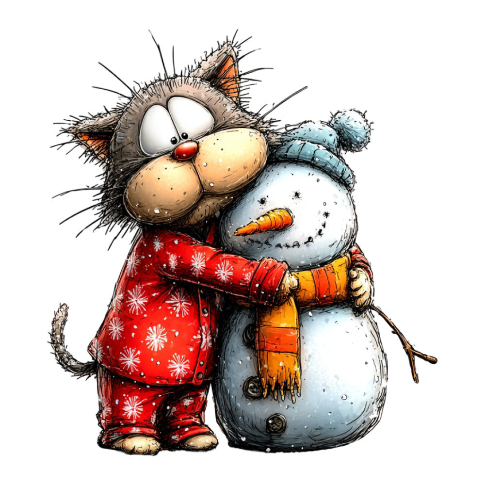 1st Whimsical Christmas Fabric Panel 39