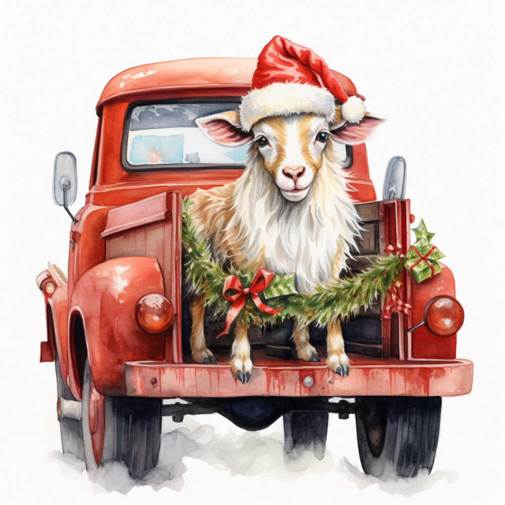A Country Christmas Fabric Panel 49