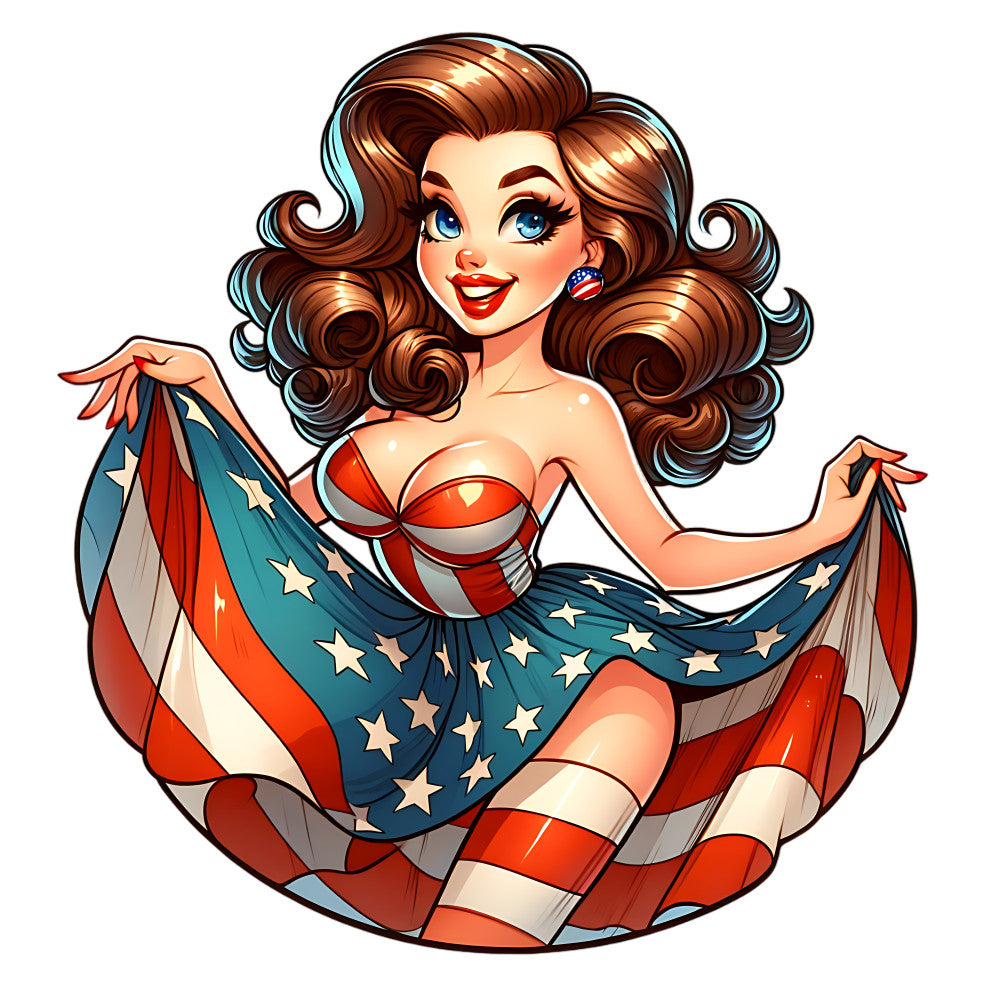 Vintage American Girl Fabric Panel 18