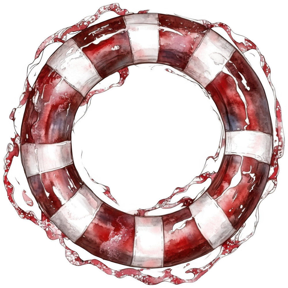 red and white, candy cane stripe, peppermint, christmas, holiday, festive, vintage, retro, classic, geometric stripe, striped pattern, burgundy, cream, off-white, winter, traditional, nostalgic, decorative, round wreath, circular design, bold stripes, alternating colors, seasonal, home decor, table runner, wall hanging, christmas quilt