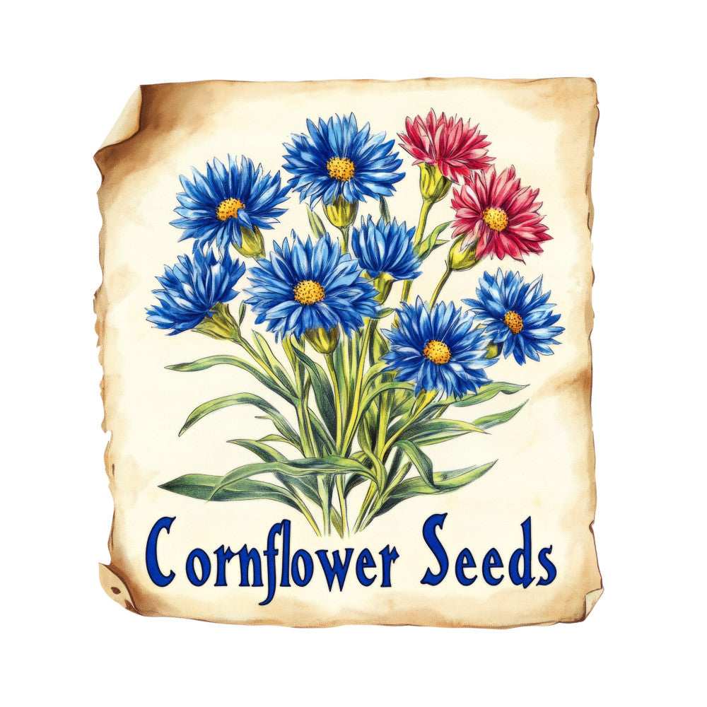 Vintage Seed Packet Fabric Panel 1