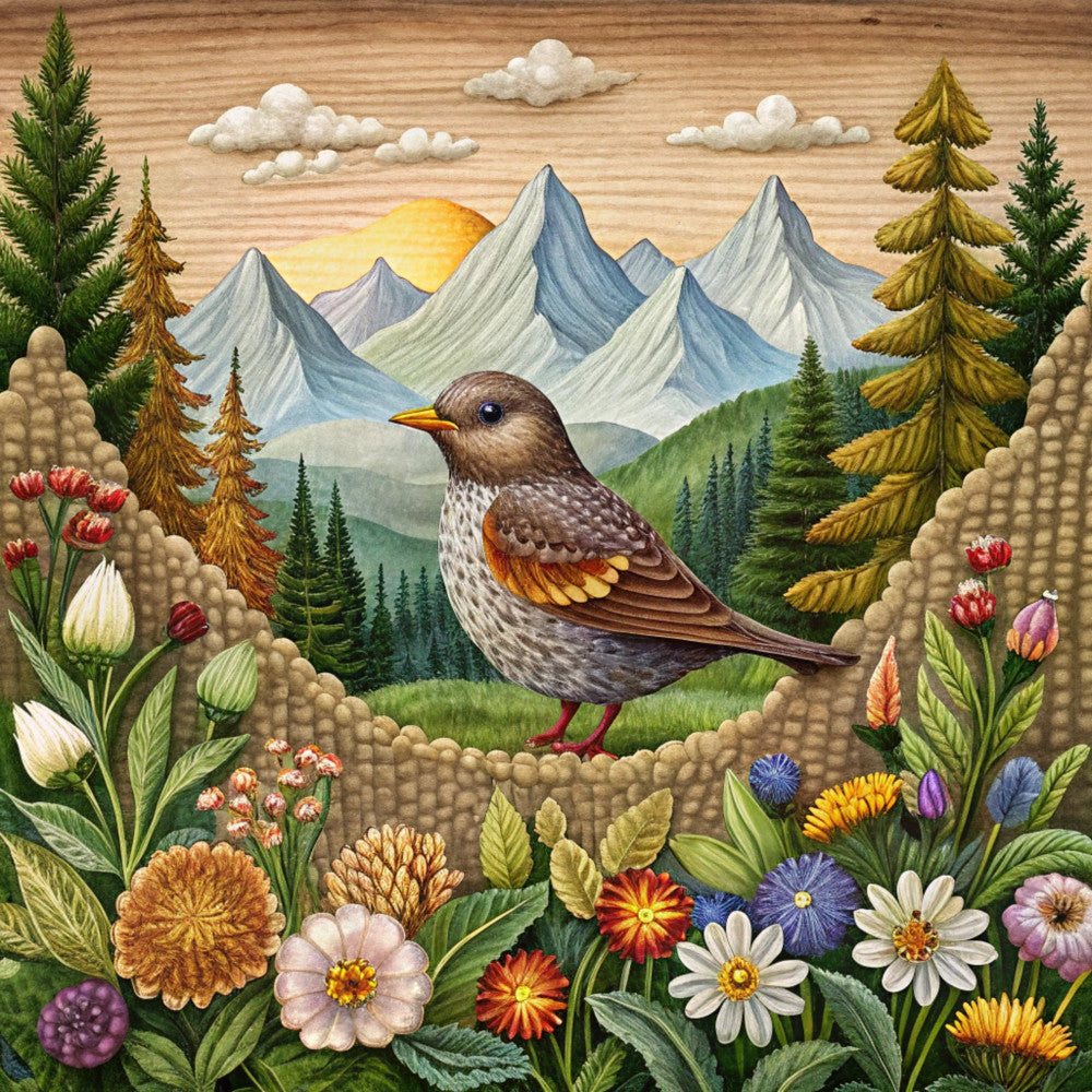 Yellowstone Landscape Fabric Panel 18