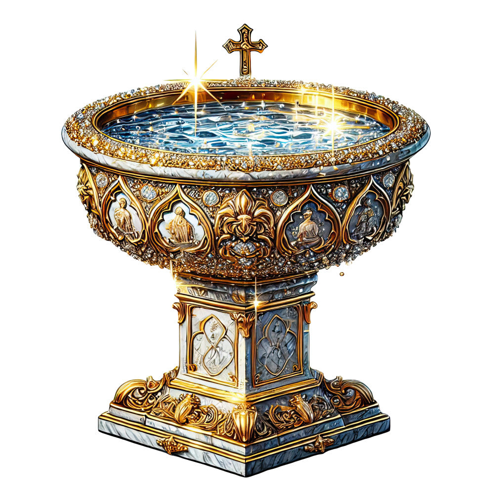 Catholic Symbols Fabric Panel 7