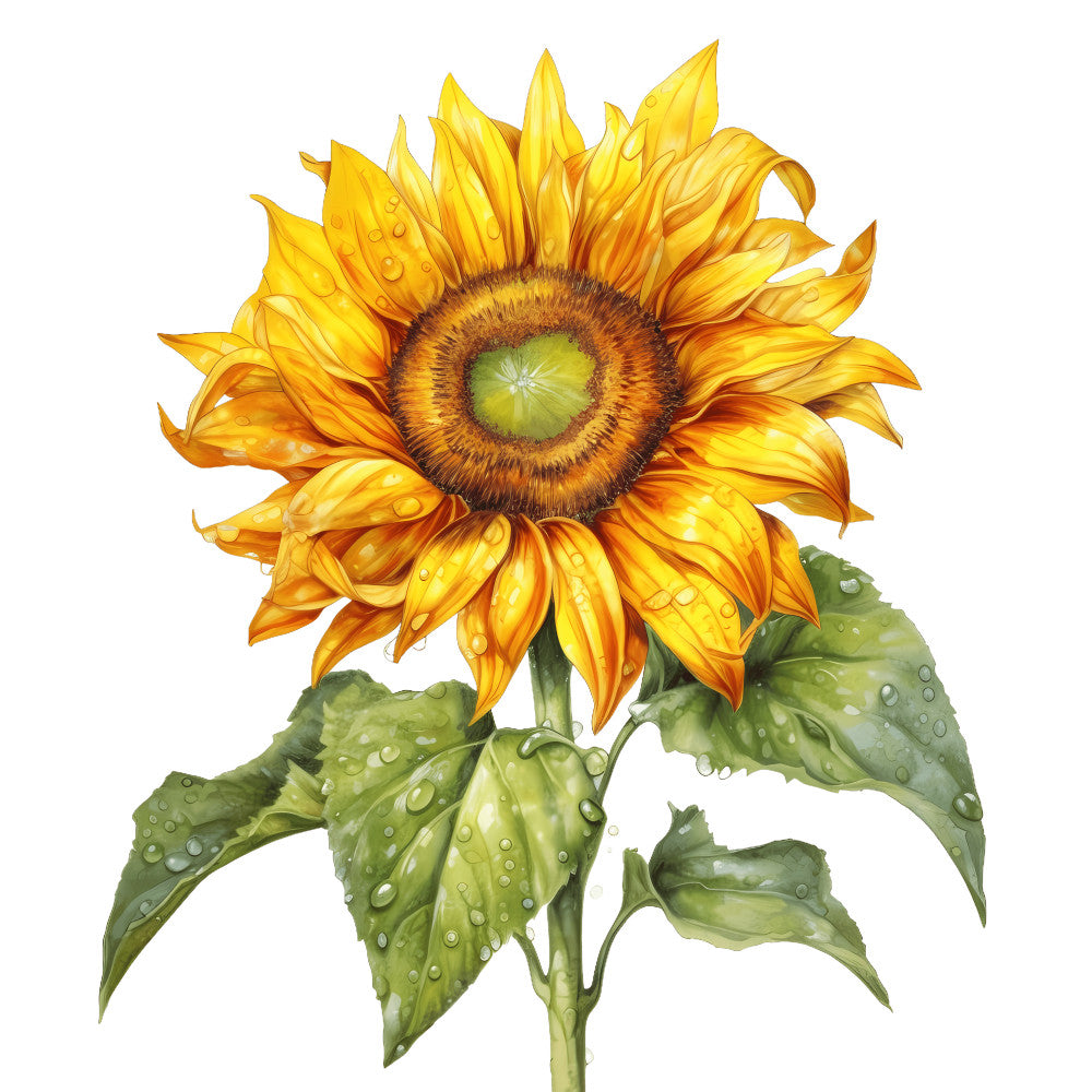 Summer Sunflowers Fabric Panel 17