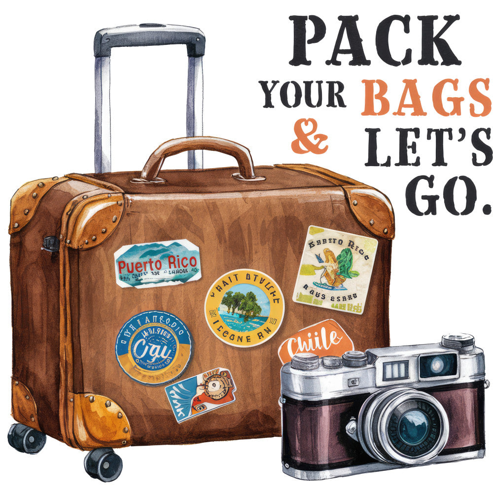 Travel Quote Fabric Panel 6