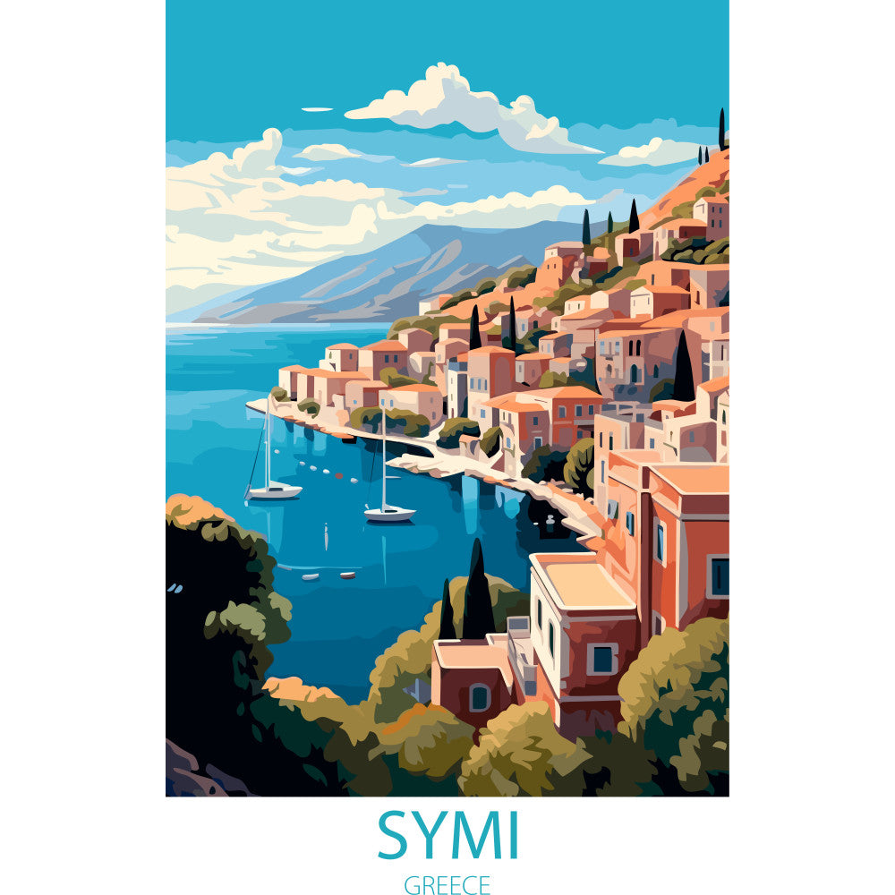 Travel Poster Fabric Panel 22