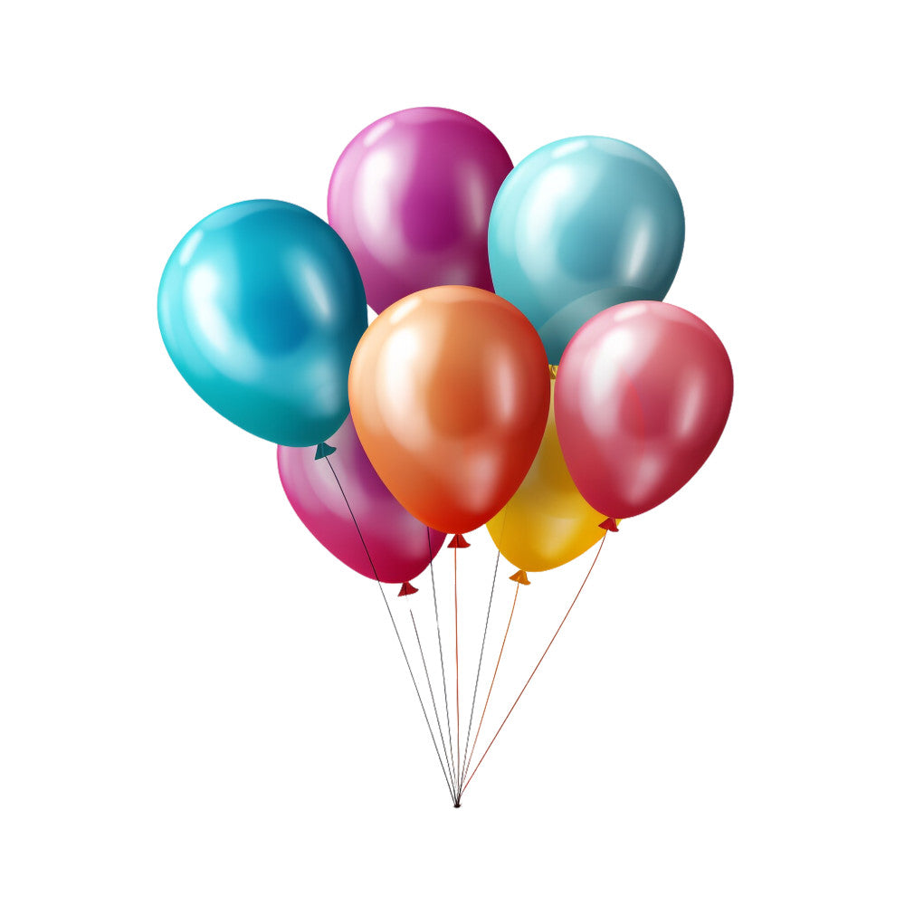 Party Balloons Fabric Panel 5