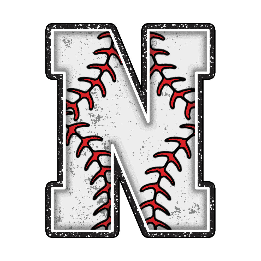 Baseball Alphabet Fabric Panel 24