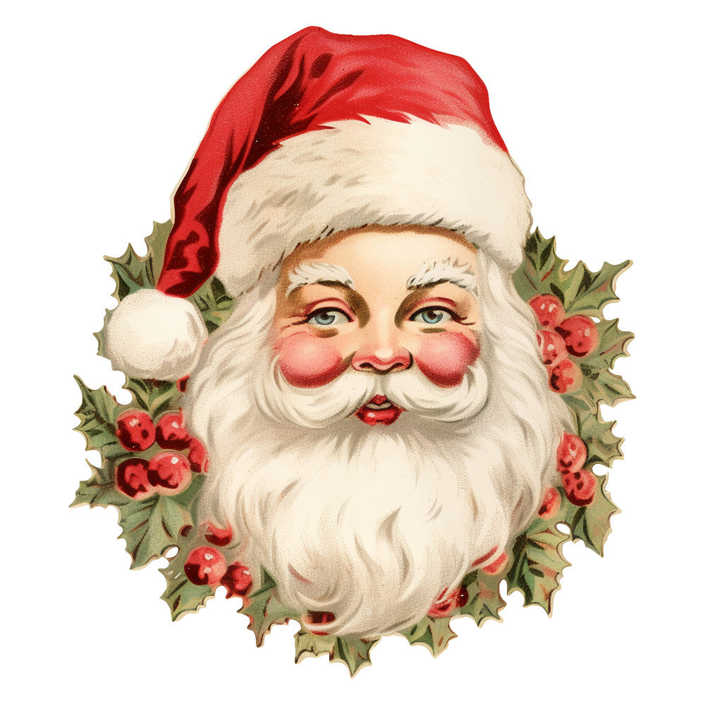 Classic Santa Claus Fabric Panel 4