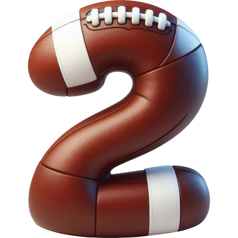 Football Alphabet Fabric Panel 7