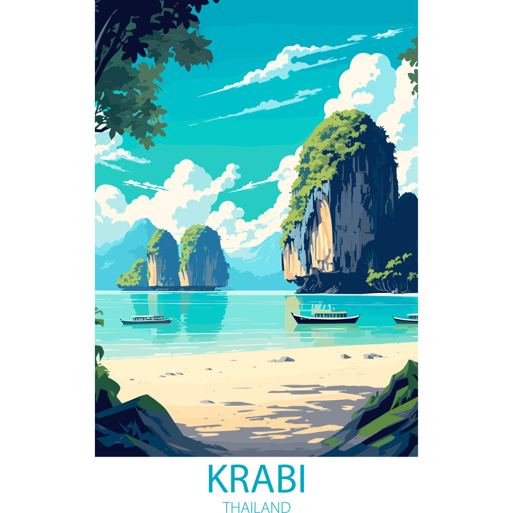 Travel Poster Fabric Panel 20