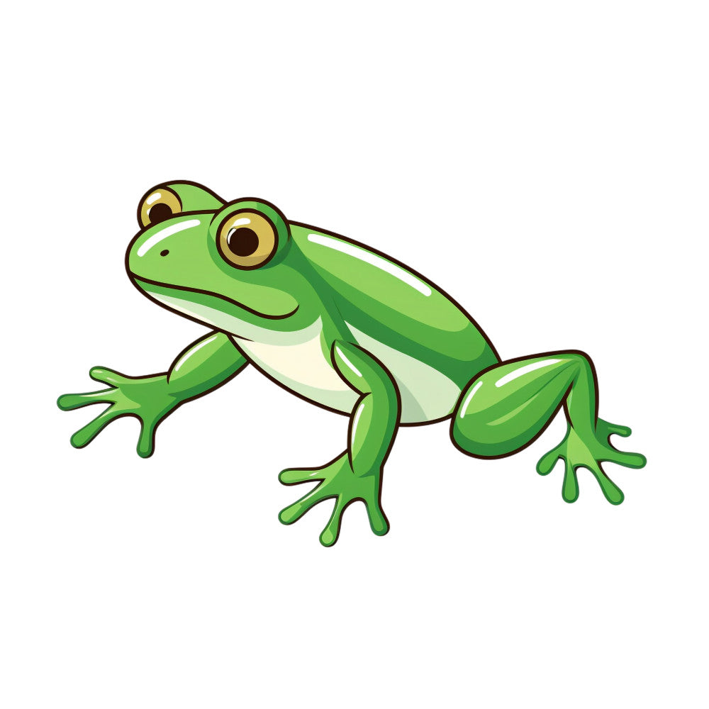 Cartoon Frogs Fabric Panel 21