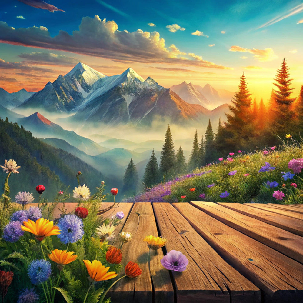 Yellowstone Landscape Fabric Panel 6