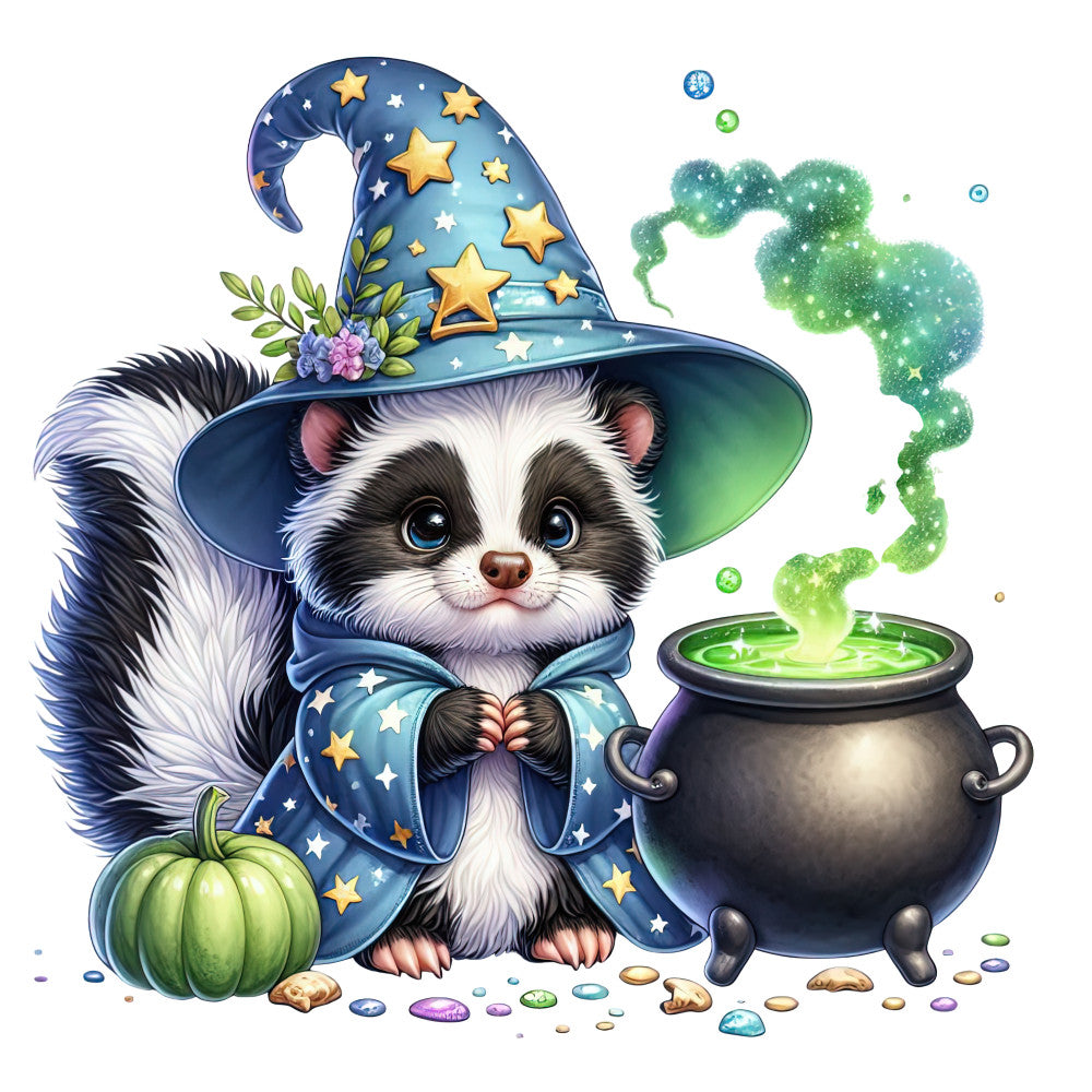 Halloween Wonder Animals Fabric Panel 100