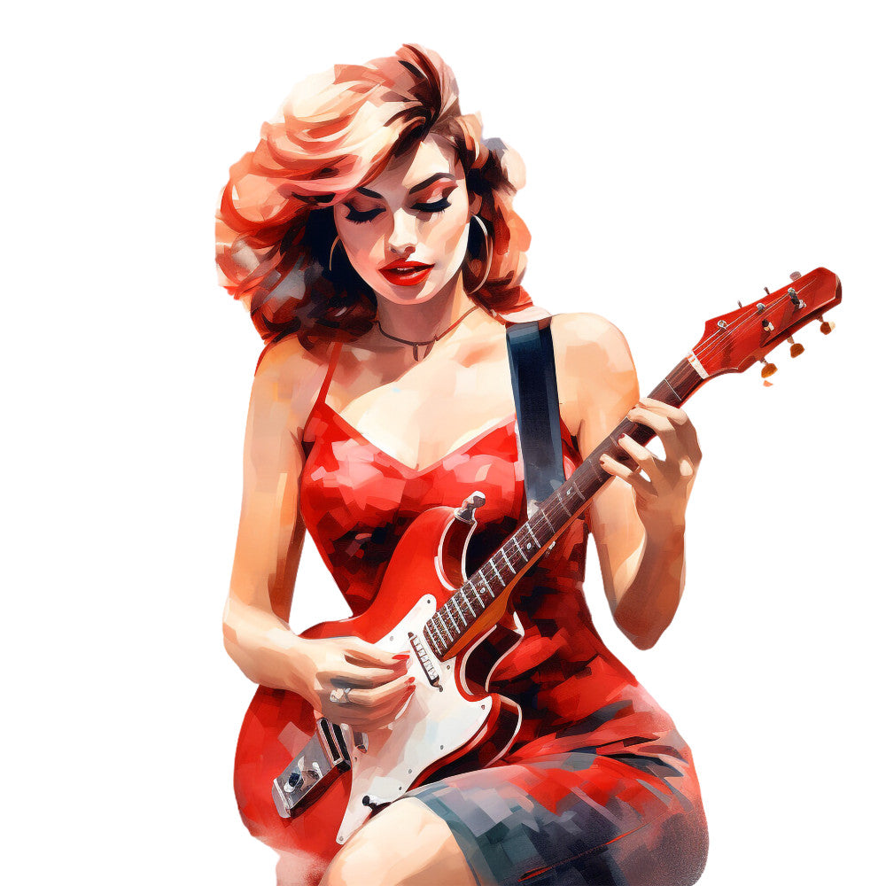 Red Rock and Roll Fabric Panel 11