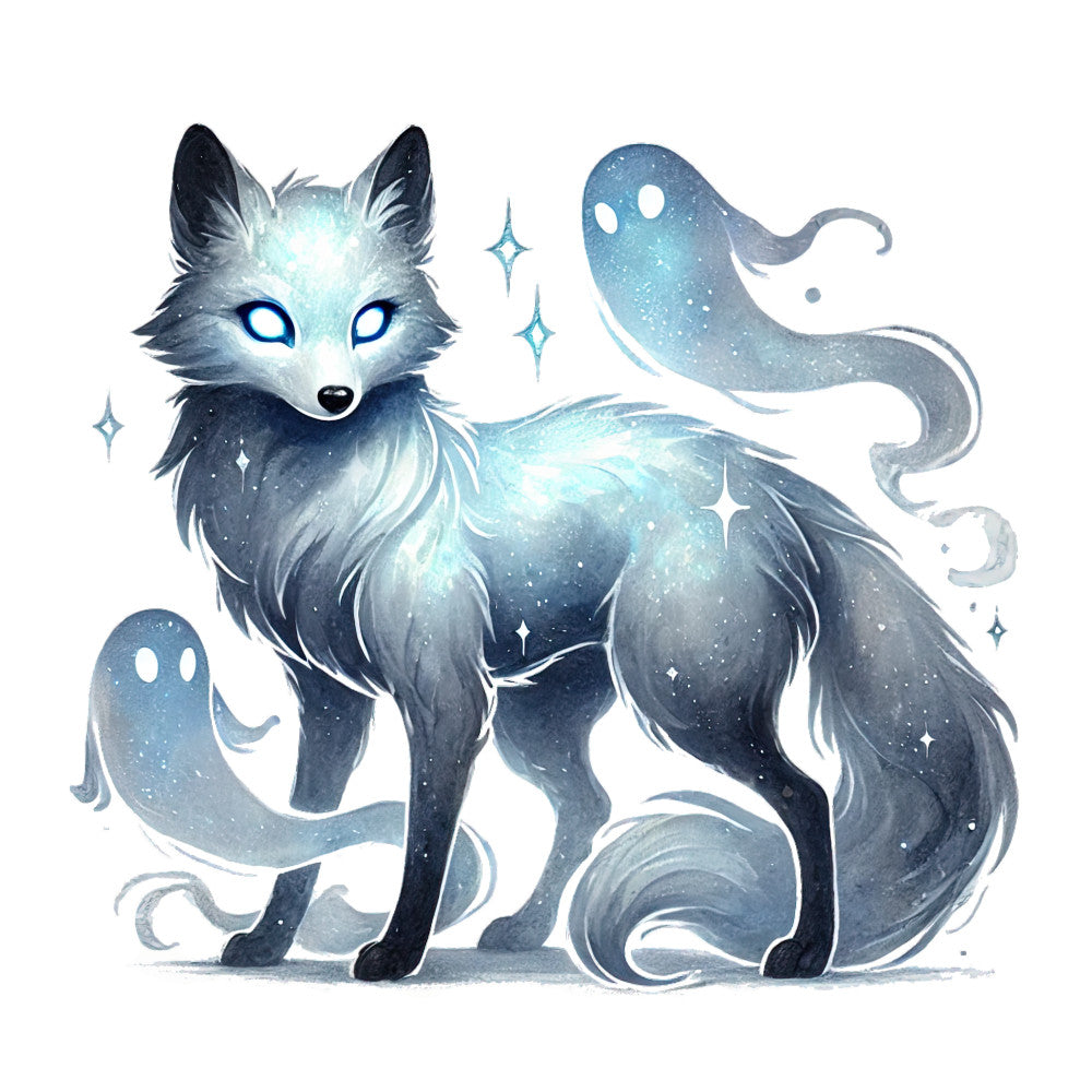 Halloween Wonder Animals Fabric Panel 17