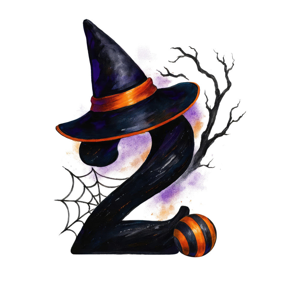 Halloween Alphabet Fabric Panel 16