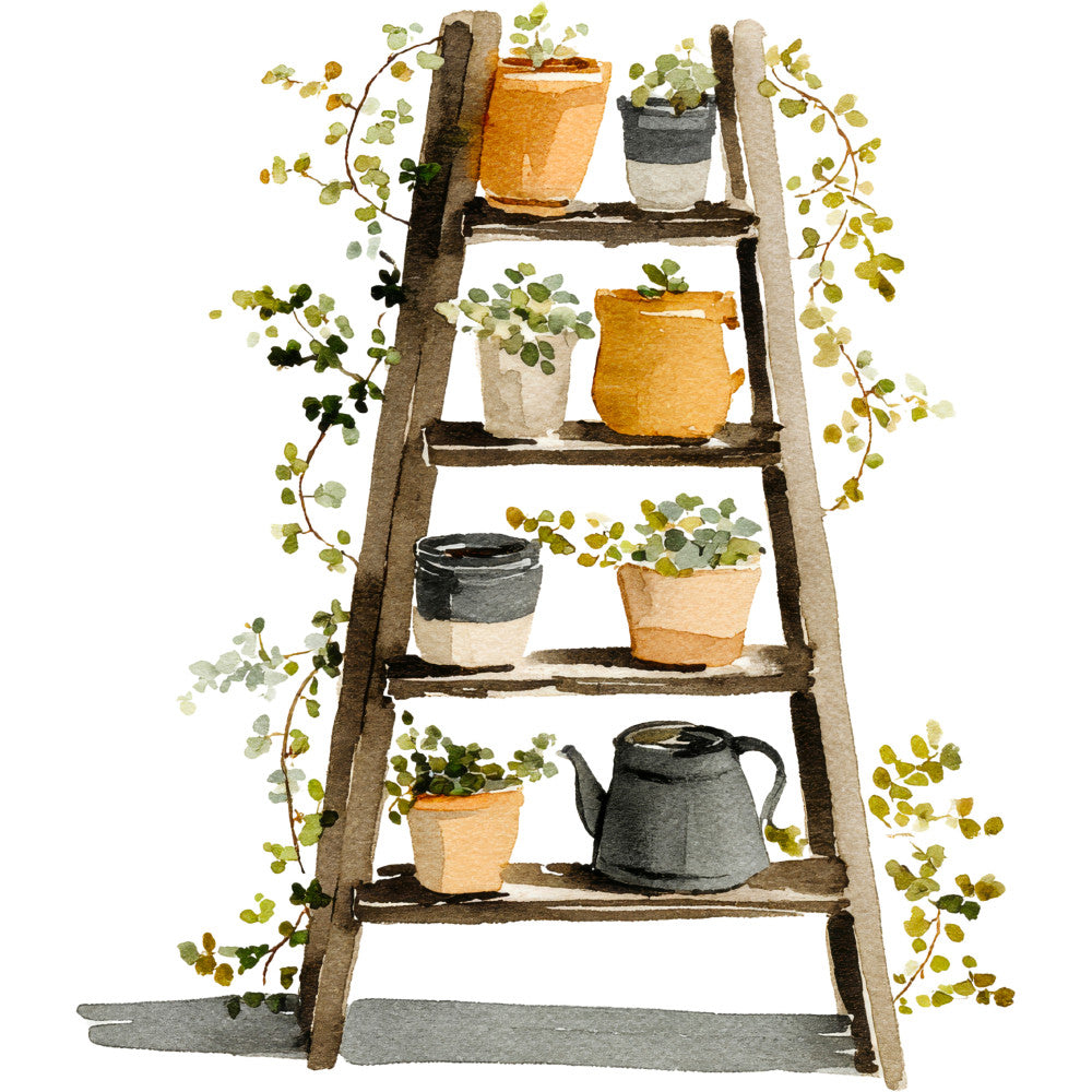 Rustic Barnyard Birds Fabric Panel 8