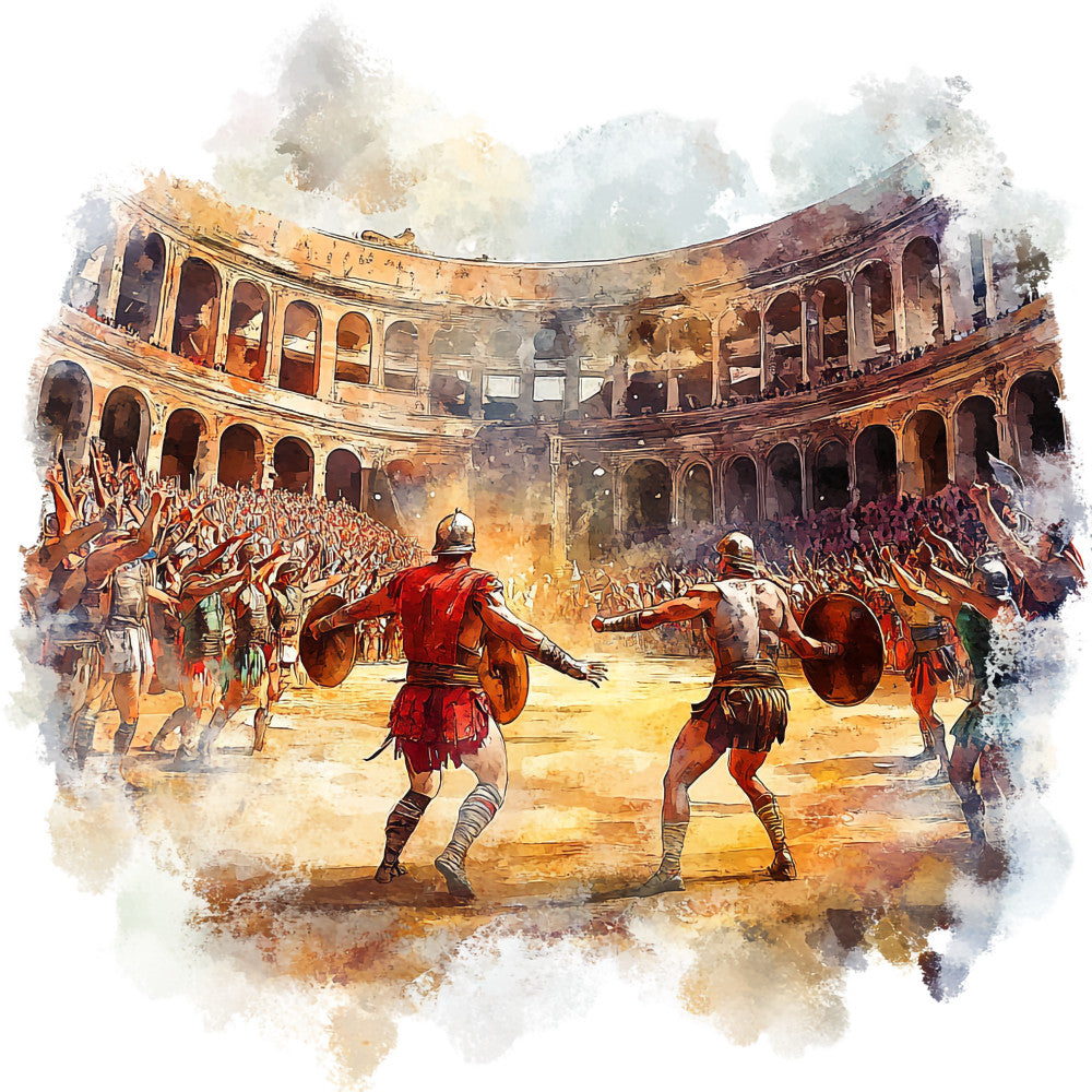 Roman Empire Fabric Panel 26