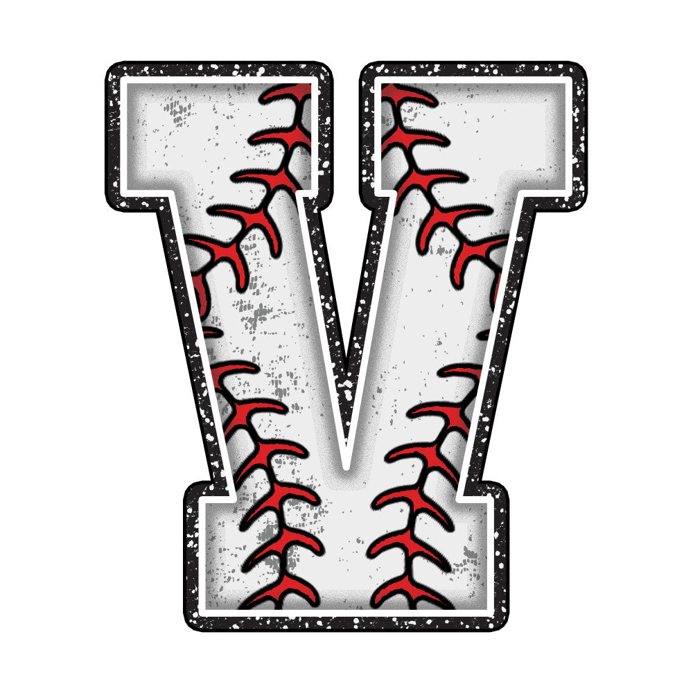 Baseball Alphabet Fabric Panel 31