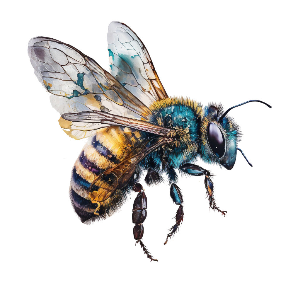 Honey Bees Fabric Panel 18