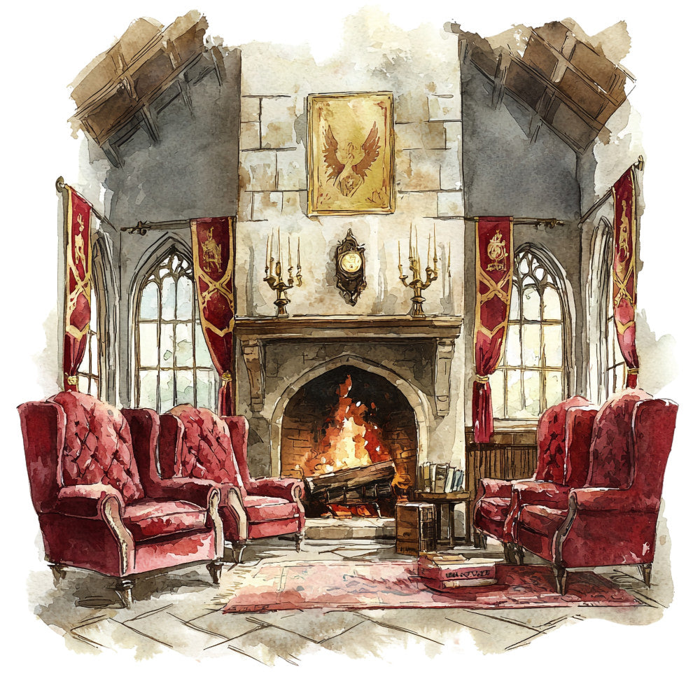 Wizard School Fabric Panel 44