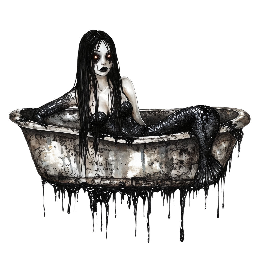 Haunted Ocean Fabric Panel 40