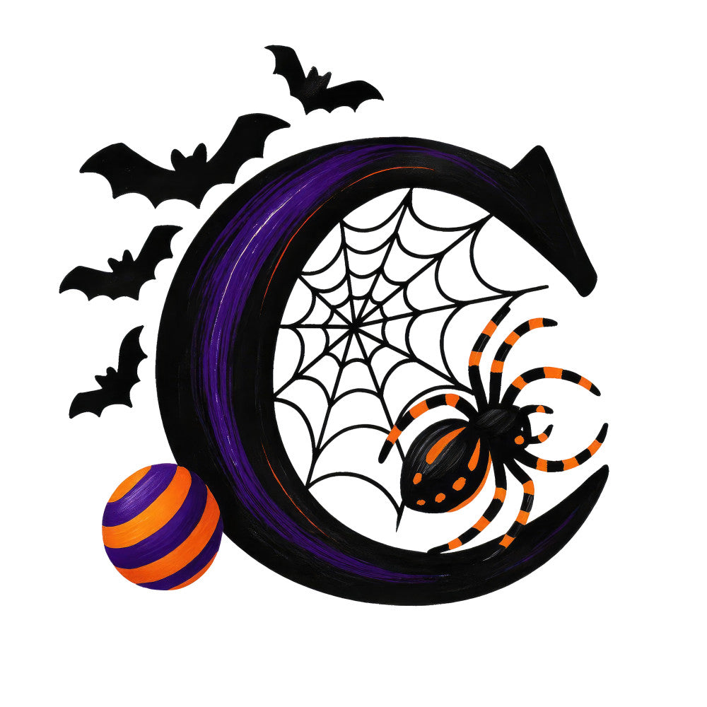 Halloween Alphabet Fabric Panel 26