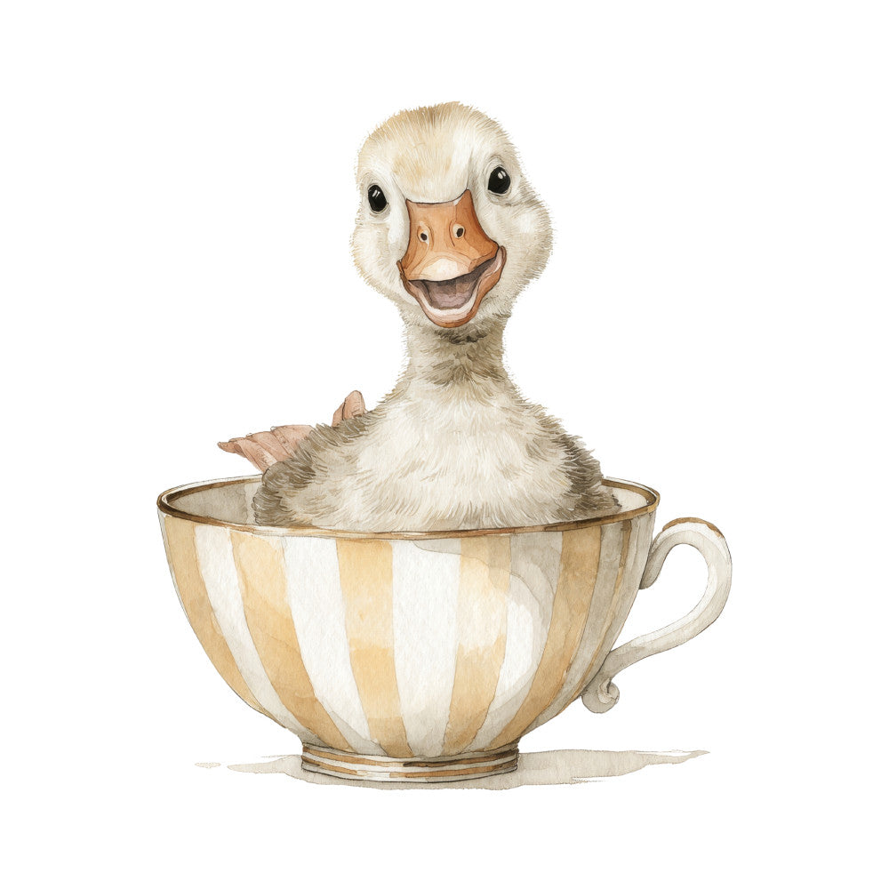 Vintage Silly Goose Fabric Panel 11