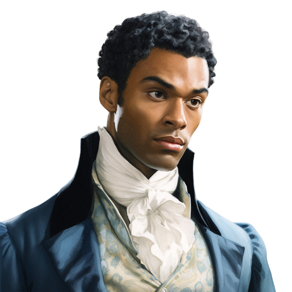 Regency Era Fabric Panel 31